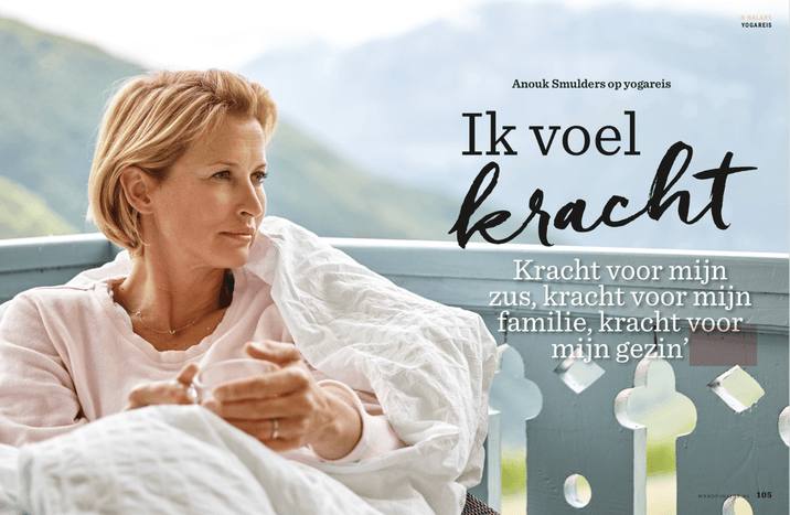 anouk smulders op yogareis myrna van kemenade
